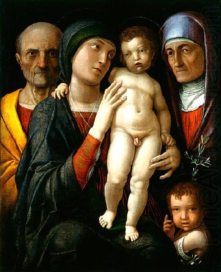 Andrea Mantegna Hl. Familie mit Hl china oil painting image